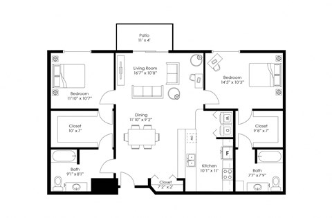 4005 24th Street South 1-3 Beds Apartment for Rent - Photo Gallery 33